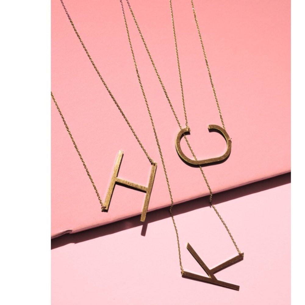 Ellison + Young: Initial Necklace